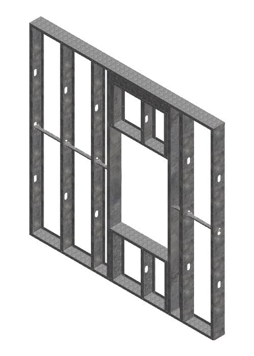 PIVOT Systems Series 100 cold formed steel wall panels